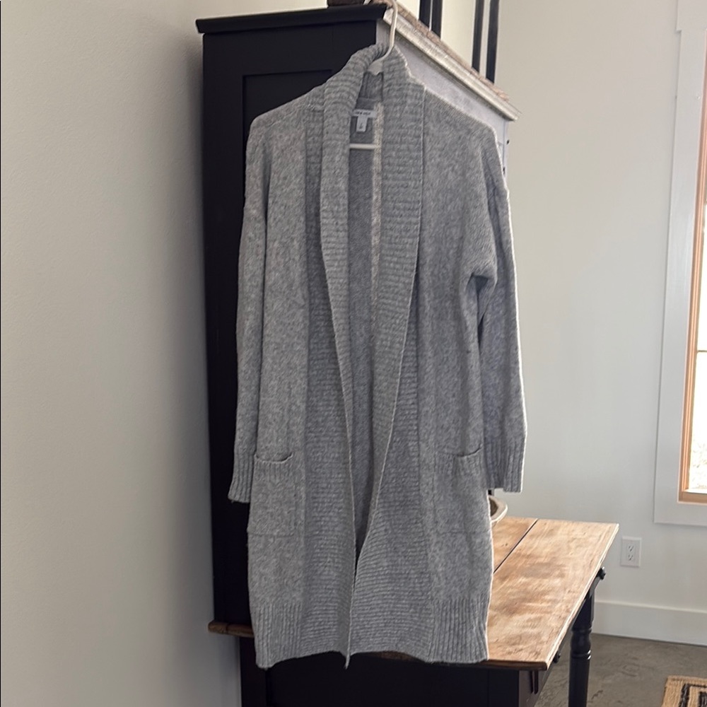 Long grey Nine West Cardigan